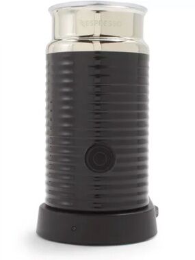 Nespresso Aeroccino 3 Milk Frother, Black, Steel New In Box
